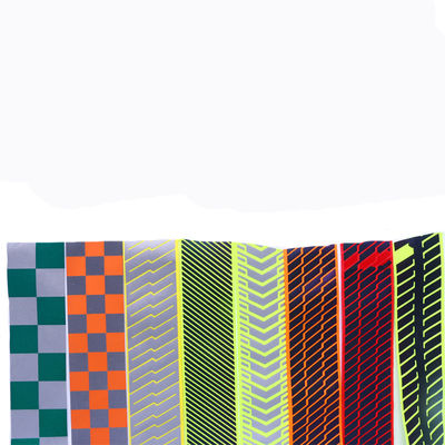 Bán buôn Logo Jacquard Debossed tùy chỉnh Dây đeo vải phản quang Polyester nylon
