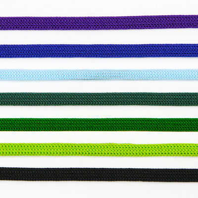 Dây giày phản quang màu xám đen màu tím có tầm nhìn cao bện bằng nylon