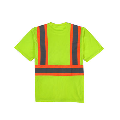 Áo sơ mi ngắn tay loại 3 Hi Vis Fr Áo thun an toàn có khả năng hiển thị cao Áo sơ mi polo phản quang