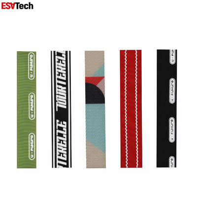 EN471 Chiếu sáng không thấm nước Reflex Zip Dây kéo nylon phản quang cho quần áo