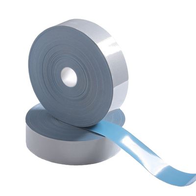 Htv Băng phim Vinyl truyền nhiệt cao cho quần áo an toàn Chất liệu PES phản chiếu bạc