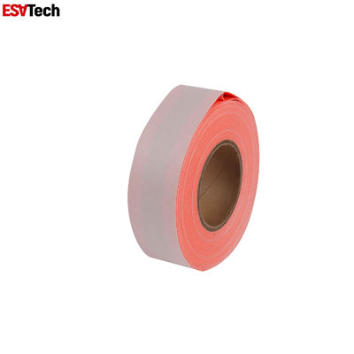 Silver Orange Flame Retardant Reflective Tape 5cm / 7.5cm Chiều rộng để bảo vệ