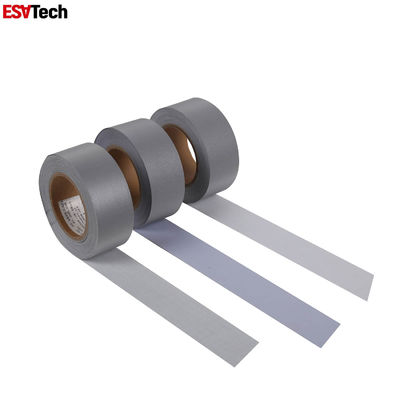 Khả năng hiển thị cao  Rõ ràng May trên quần áo Vải phản quang Polyester 2925 Băng phản quang màu xám
