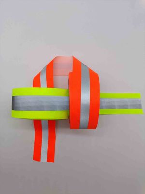 1 2 inch Vải nylon Polyester Webbing Vải May Ruy băng Dây đeo Dải cho Băng đô Màu xám Cam