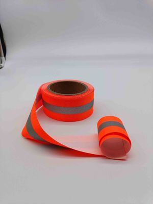 Chất liệu phản quang có khả năng hiển thị cao Dải huỳnh quang cho quần áo cầu thang
