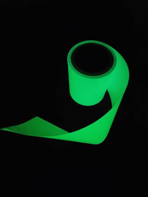 Glow In The Dark Xe Máy Vành Băng Dán PET Lốp Tự Dính Phim Vinyl Dạ Quang