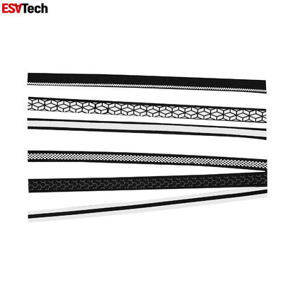 Chất liệu vải phản quang polyester Vải cotton tái chế cho dây đeo túi 38mm