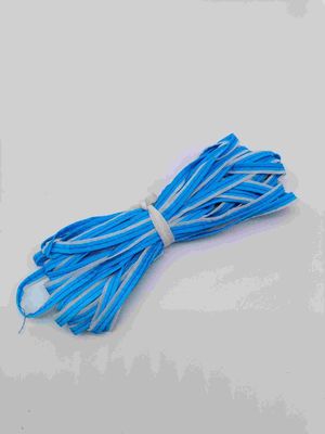 Dải đường ống phản quang màu bạc tùy chỉnh Trims Headband Cầu vồng đầy màu sắc 50m 100m