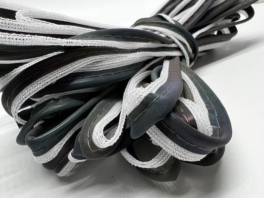 Vàng polyester phản xạ đường ống cuộn tầm nhìn nhiệt hoạt động keo có thể giặt lên đến 50 chu kỳ