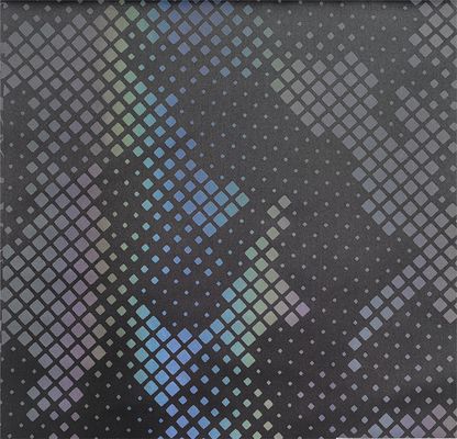 Màu sắc không đều khối ngụy trang 50D Mechanical Bullet fabric